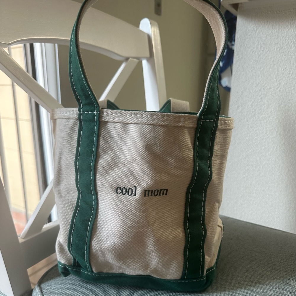 L.L. Bean Zip Top small tote